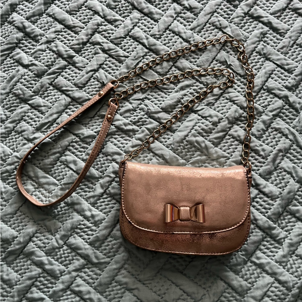 Rusty gold mini bag
